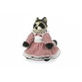 Hansa 9 in. Raccoon Girl Plush Toys 7836